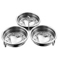 Stainless steel heart-shaped mini egg steamer for boiling eggs