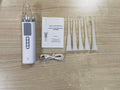 Milky white tonsil stone extractor oral cleaning tool for dental stone removal