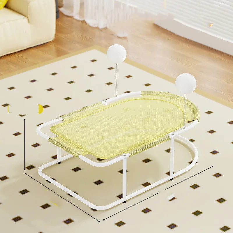 Large fabric cat kennel pet bed in breathable construction available in three colours