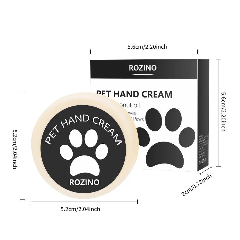 20g tube of pet hand cream with glycerin formula for dogs and cats dry skin treatment