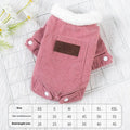 Dog wearing grey lambswool fleece lined winter vest with wool lining for autumn and winter warmth