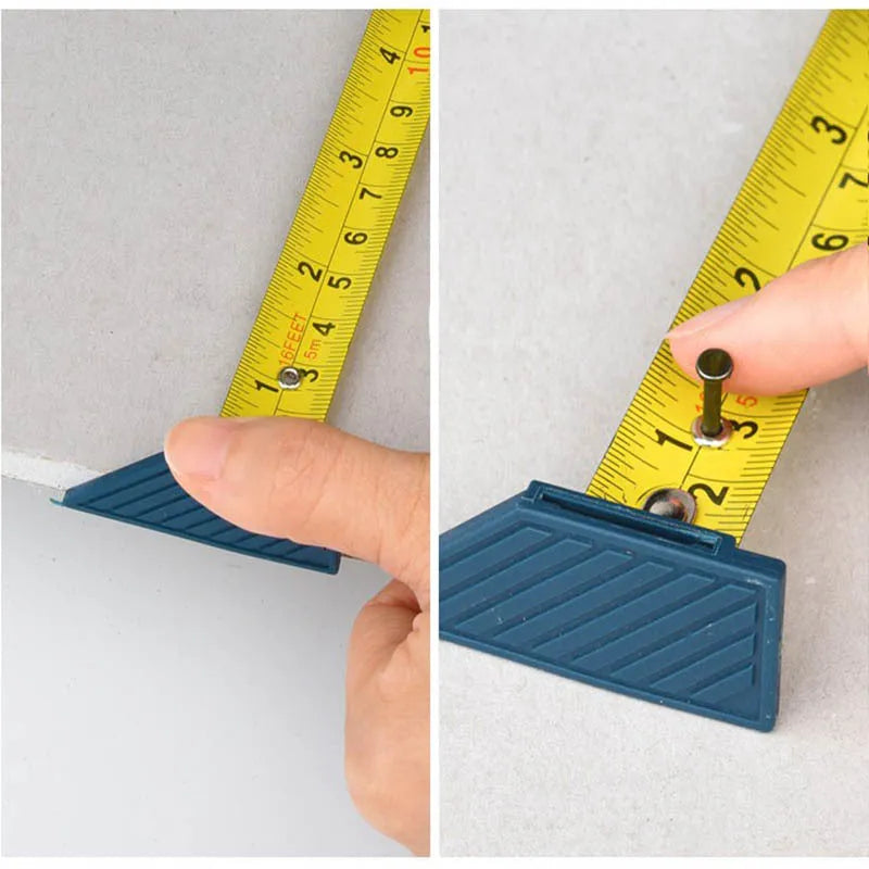Blue multifunctional woodworking cutter with aluminium alloy body and one-press lock.