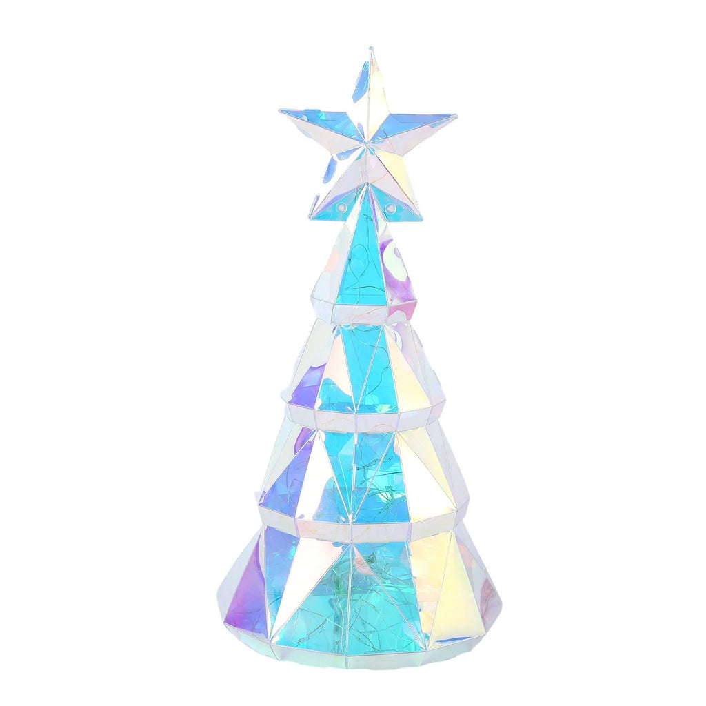 Colourful cartoon Christmas tree LED night light decoration with festive design