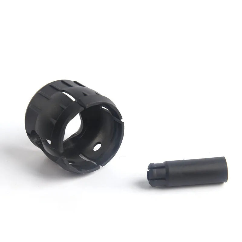 Black plastic gear lever trim accessory kit for Vauxhall Opel Saifeili vehicle interior