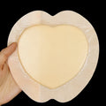 Large 20x20cm skin colour silicone foam bedsore dressing with waterproof adhesive