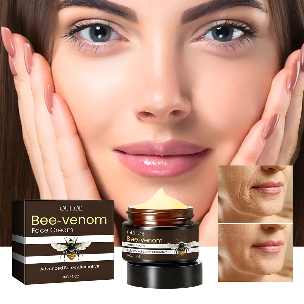 OUHOE Bee Firming Cream hydrating nourishing facial moisturiser in 30g jar