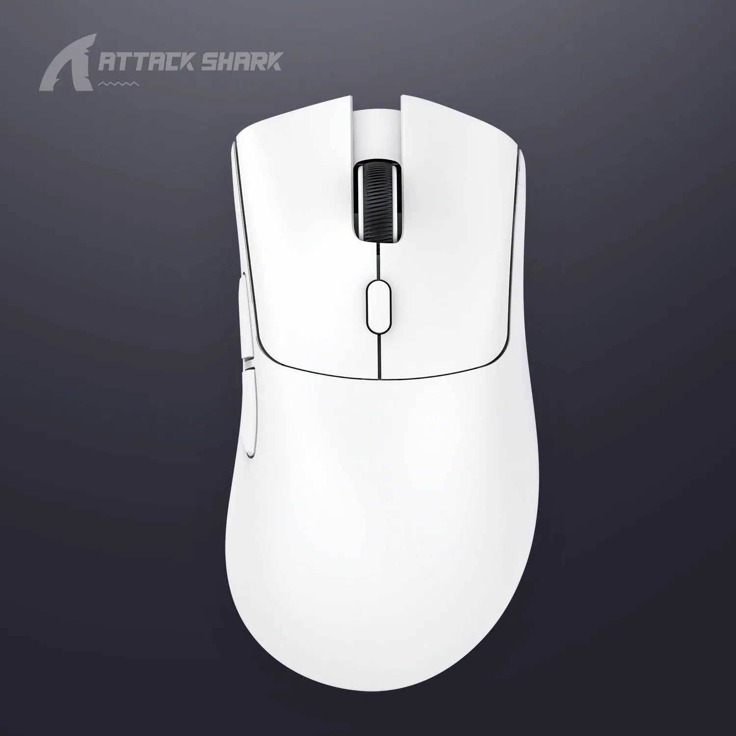 Attack Shark wireless gaming and office mouse in black, white and red colour options