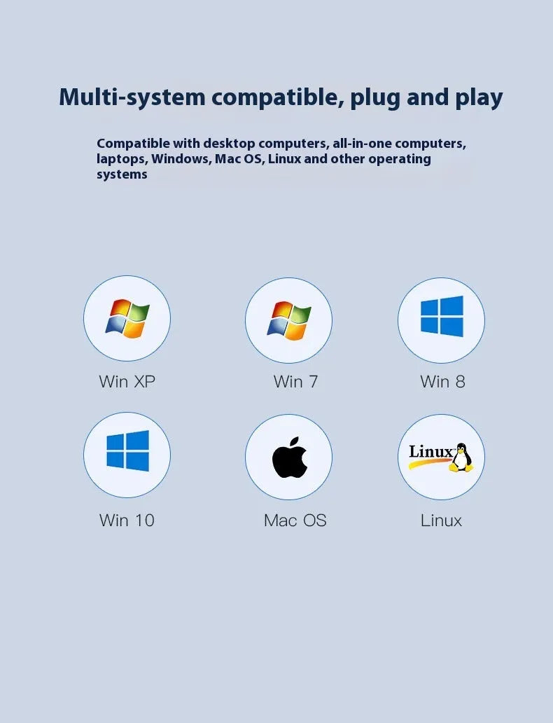 LQT-LH07 7-in-1 USB-C multi-port hub with card reader slots, HDMI, and USB ports.