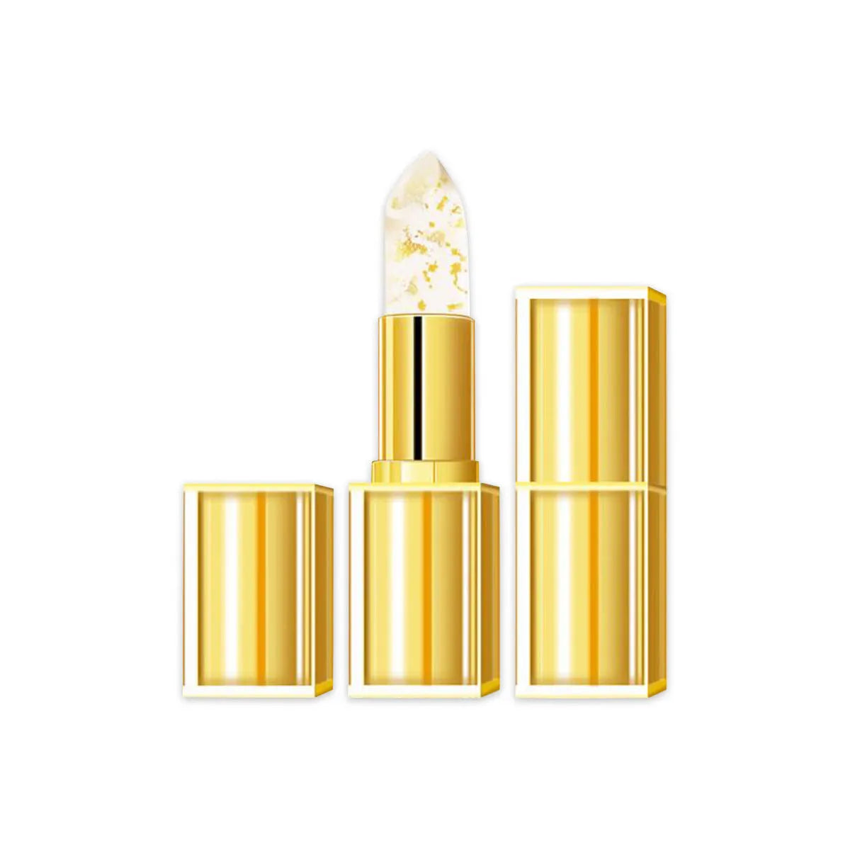 A bullet of Anti-smudge Gilding Warm Colour-Changing Lipstick in a 3.5g size.
