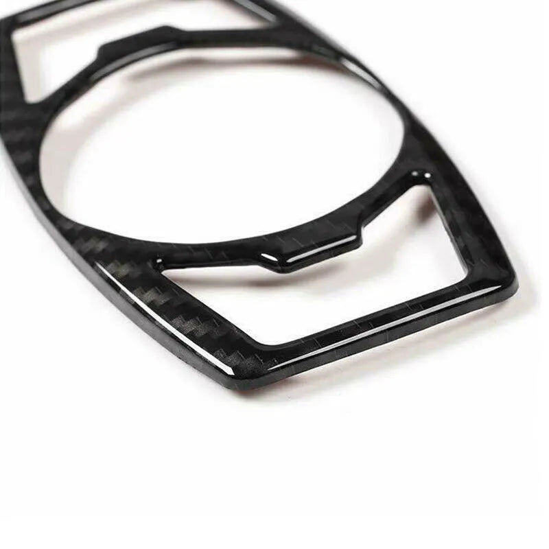 Carbon fibre pattern ABS plastic patch for Ford F-150 Wildtrak headlight control panel