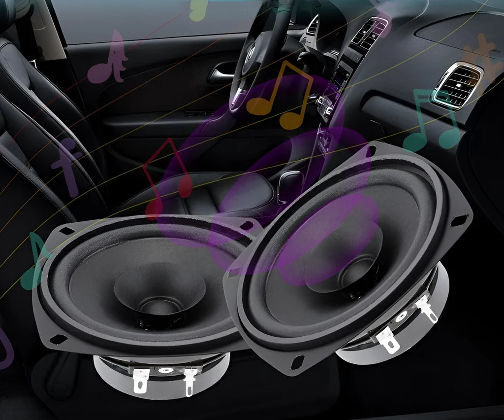 4-inch car coaxial horn speaker for General Motors vehicle audio modification