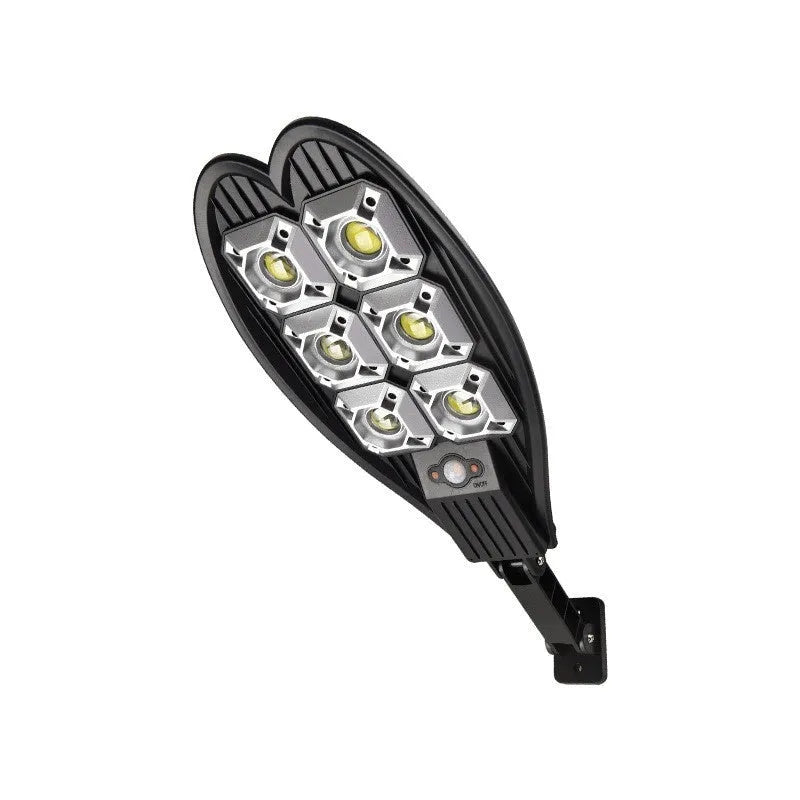 6-eye sword design solar garden lamp with remote control for outdoor pathway and garden lighting