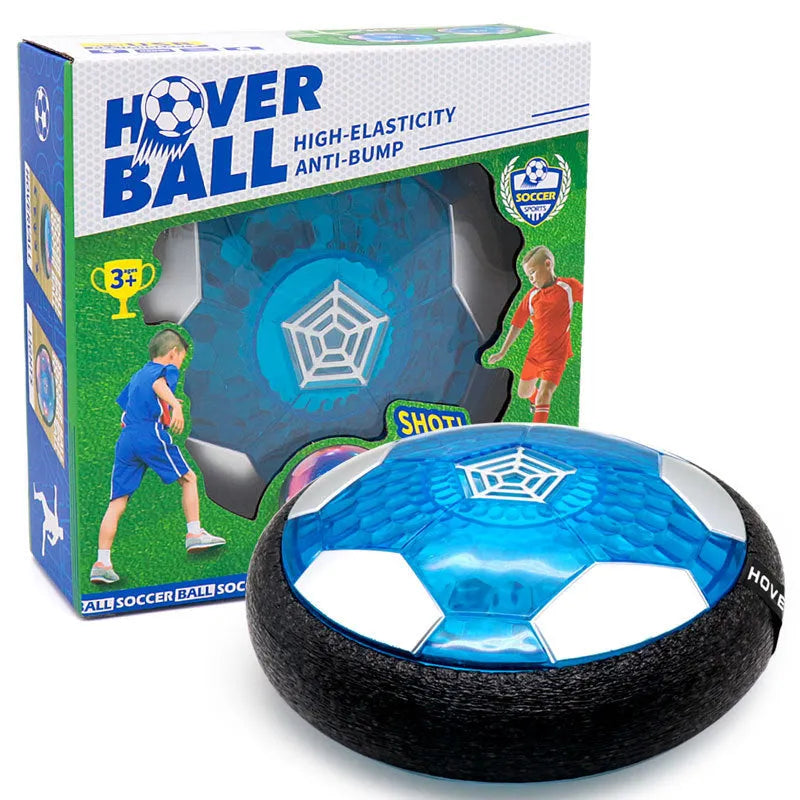 18cm plastic air cushion suspension football toy for teenagers with rechargeable battery