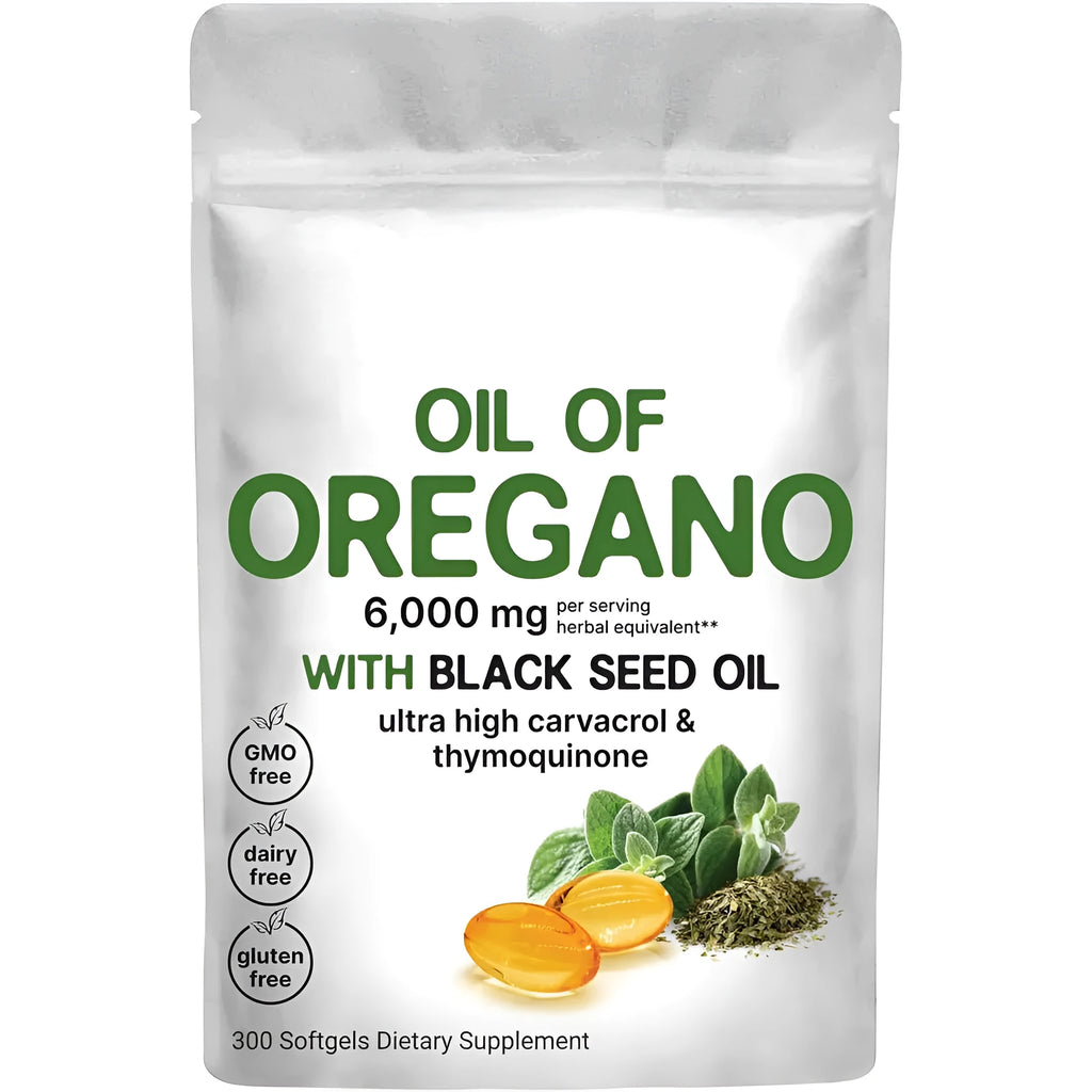 Butter Black Seed Oil Soft Capsules bottle with 180 or 300 tablet options