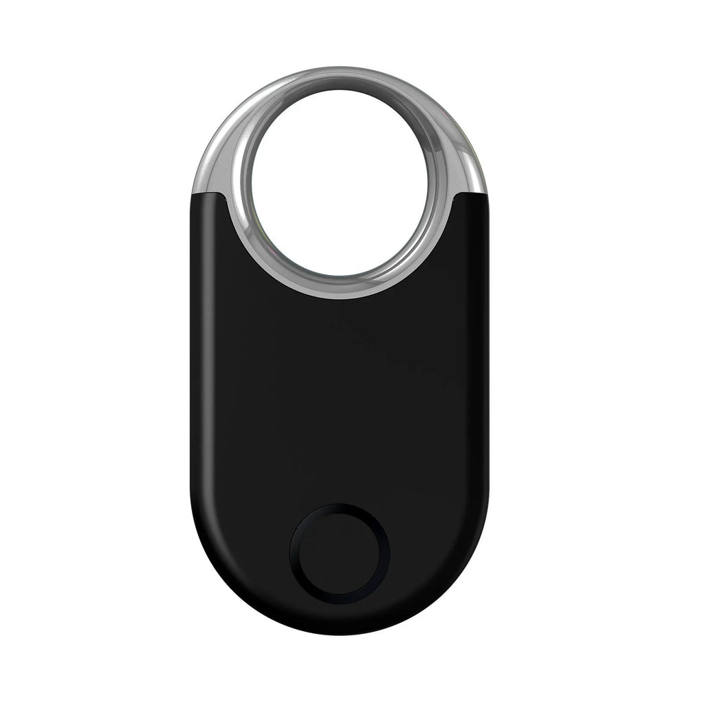 Black or white GPS tracker anti-lost device with compact dimensions for pet or child tracking