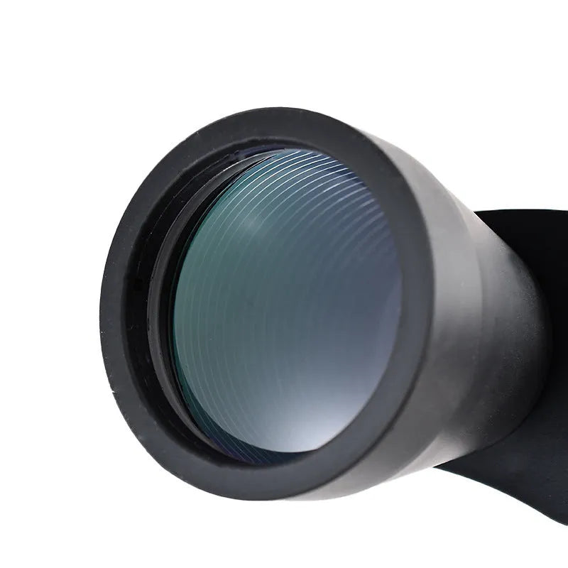 Outdoor binocular telescope with 100mm lenses and continuous 20-120x zoom magnification