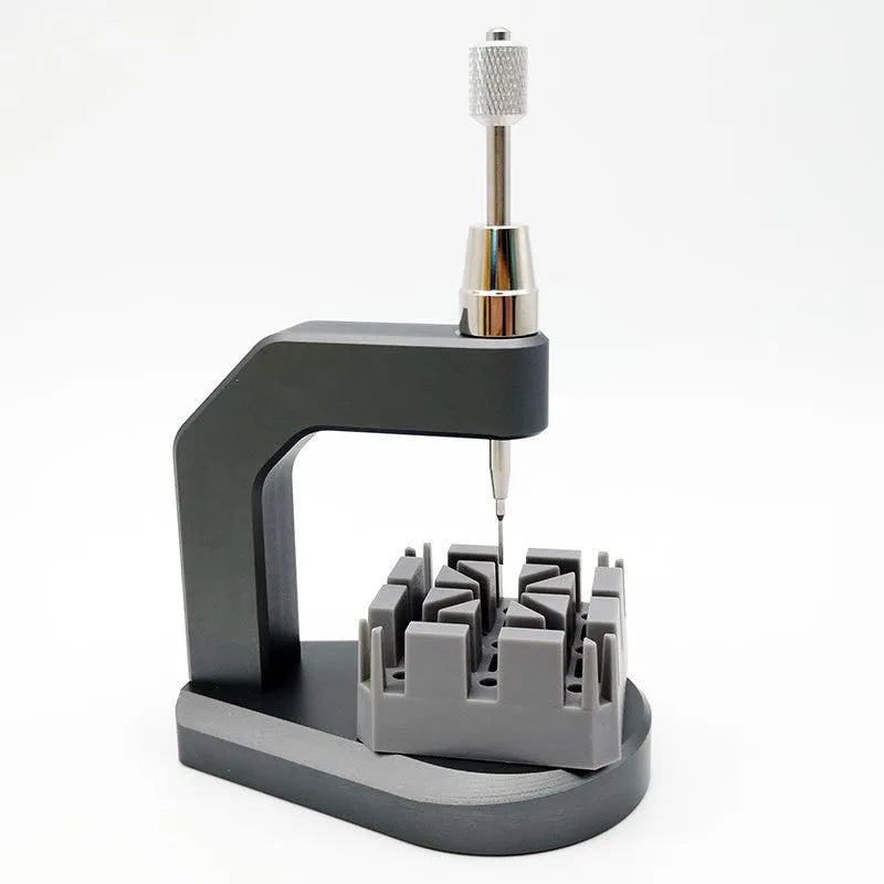 Silver tool steel press strap removal tool for watches and jewellery with 0.50-1.60mm blade.