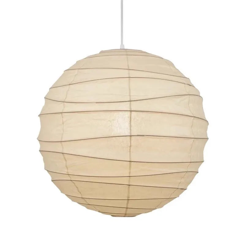 Japanese rice paper chandelier in 30cm and 45cm sizes with three colour-changing light modes