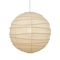 Japanese rice paper chandelier in 30cm and 45cm sizes with three colour-changing light modes