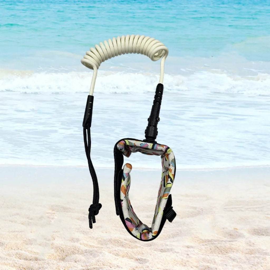 High-strength elastic surfboard hand holding rope for fitness training with 50kg tension limit.