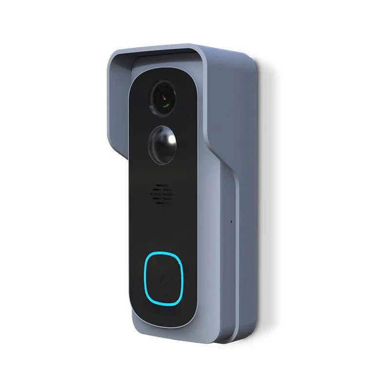 RSH-C600 smart WiFi doorbell camera in grey with HD video and two-way audio