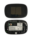 Black portable 4G WiFi router with compact design for wireless internet connectivity