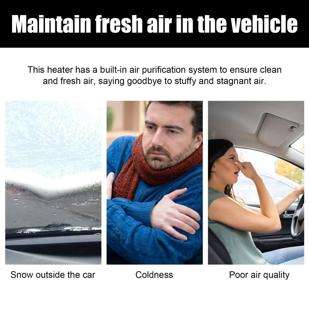 Portable miniature vibration radiator for car heat dissipation and fragrance distribution