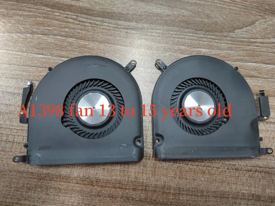 A1398 MacBook Pro laptop cooling fan replacement part for 12-inch and 13-15-inch models