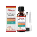 30ml bottle of tea tree oil nail care solution with included nail file
