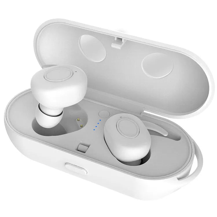 CSR Bluetooth wireless sports earbuds with noise reduction in black green red white colours
