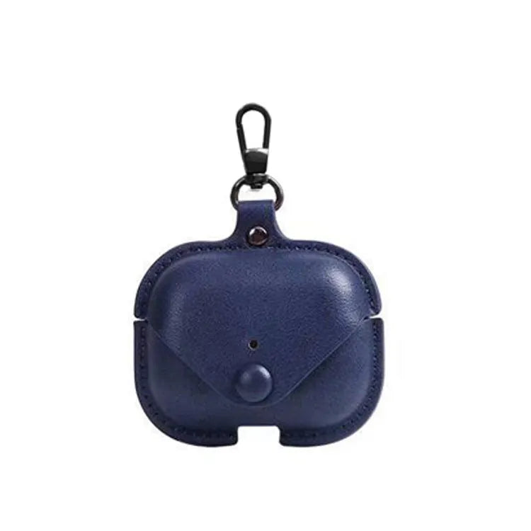 AirPods Pro protective leather case in a choice of PU patterns including cross, crystal, and litchi texture.