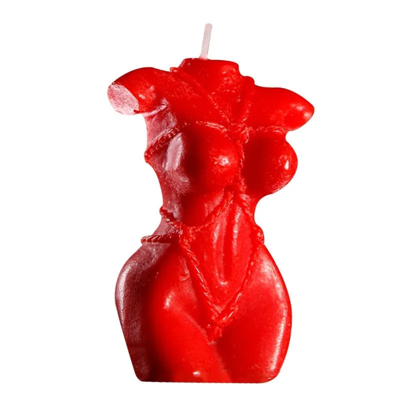 Low temperature soy wax candle in smoked fragrance style showing rose red colour option