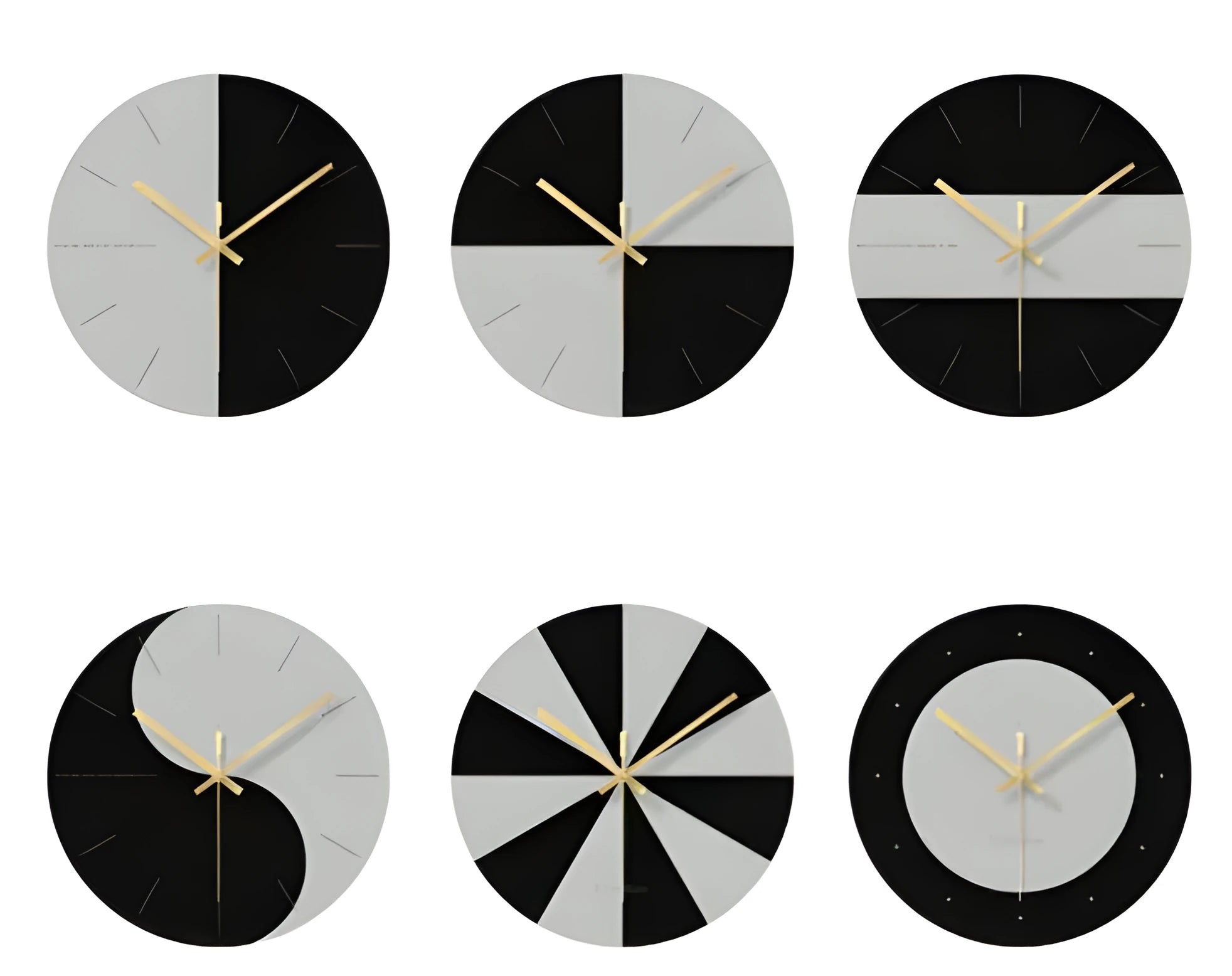 Minimalist transparent tempered glass wall clock, 29.5cm diameter, with silent movement on a plain wall.