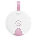 Portable blue UV baby bottle steriliser unit showing compact size and USB charging port.