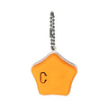 Blue rechargeable pendant dog walking light with silicone casing showing three lighting modes