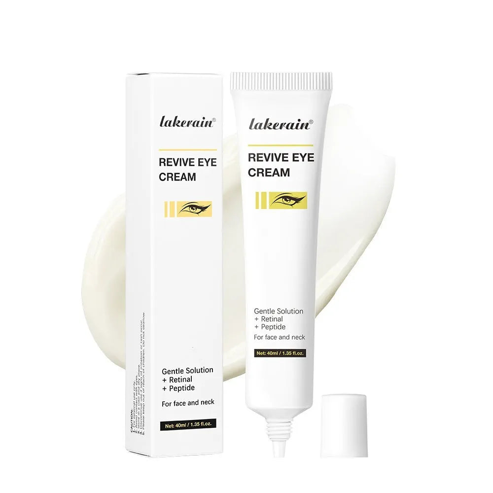 40ml jar of retinol anti-ageing eye cream for dark circles and fine lines.