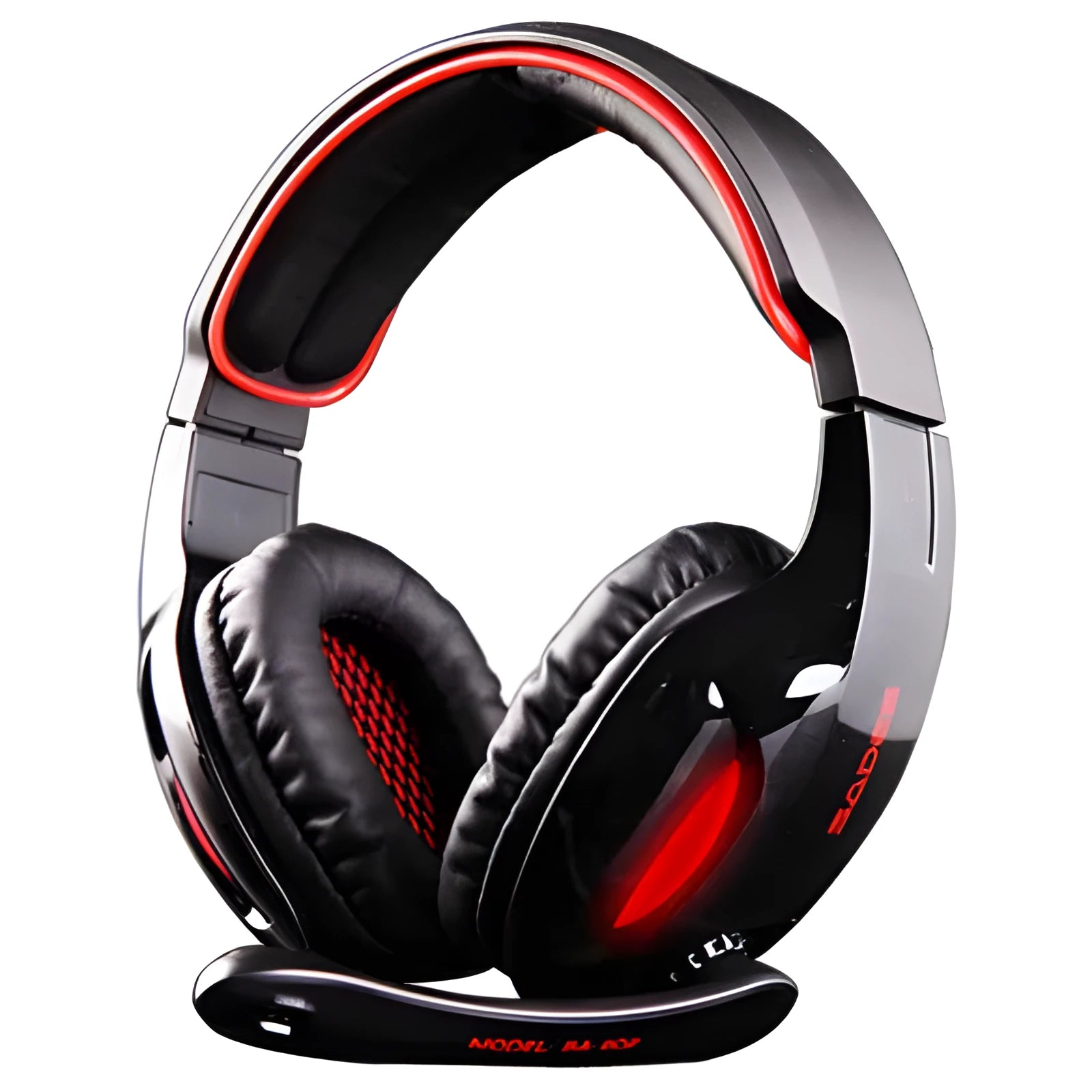 Black SADES SA902 Hero Alliance wired USB gaming headset for PC with over-ear cups and adjustable microphone
