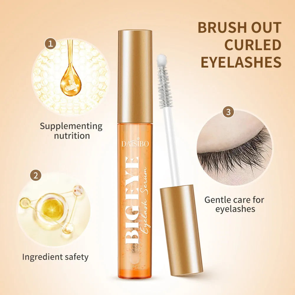 Eyelash nutrient solution 5ml bottle for thick curl and long lashes with mild essence
