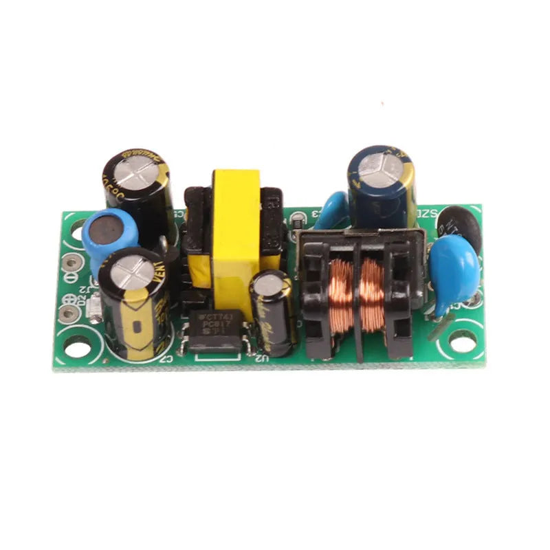 YS-U5S switching power board module with metal casing for AC to 5V DC conversion.