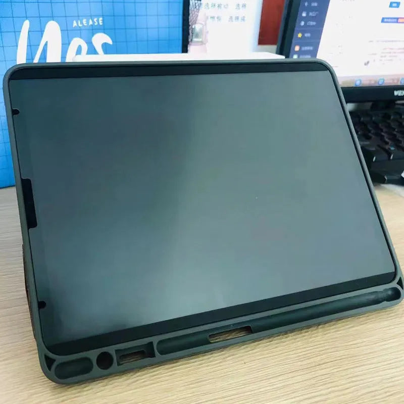 Magnetic removable PET painting film for iPad tablets with installation accessories