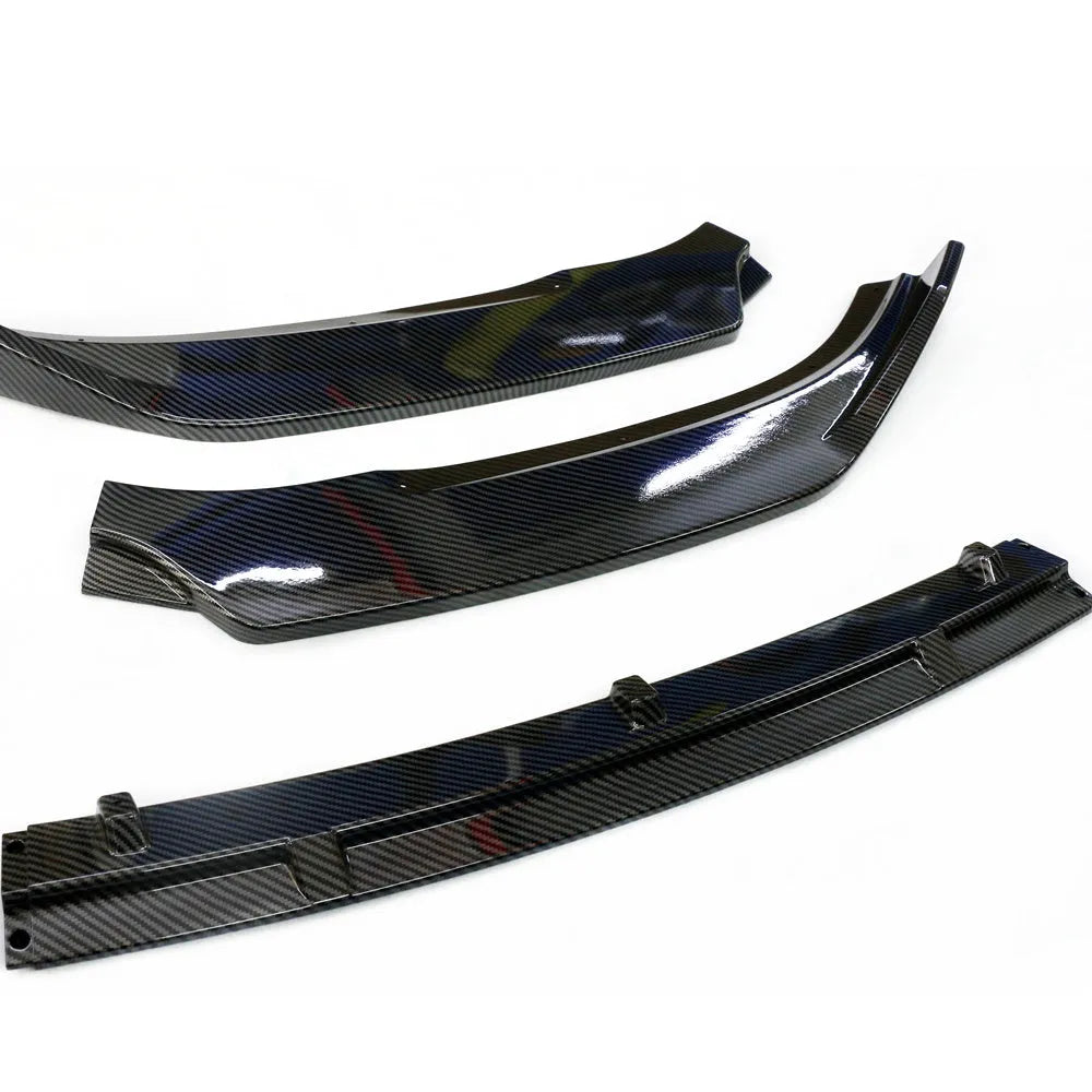 Skoda Octavia MK3 three-section front shovel retrofit kit showing M10 model with car tail component