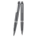 Black USB recorder MP3 player pen measuring 120mm long with USB connector