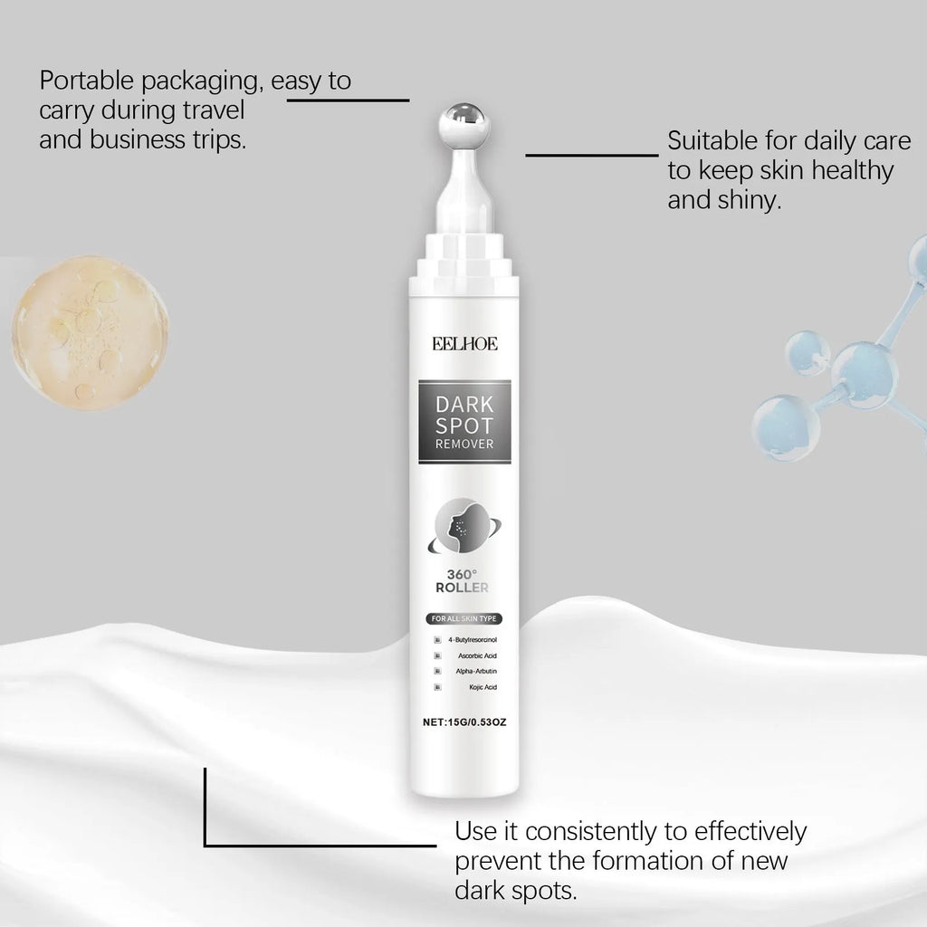15g facial essence cream jar for skin brightening and hydration with vitamin C and α-arbutin