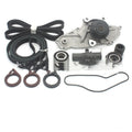 Metal automotive belt and water pump assembly measuring 28×18×16 cm