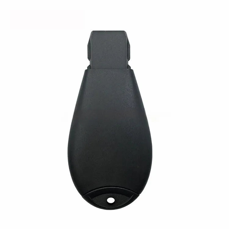 Dodge Chrysler smart card key replacement case with ABS brass shell measuring 85x42x15mm