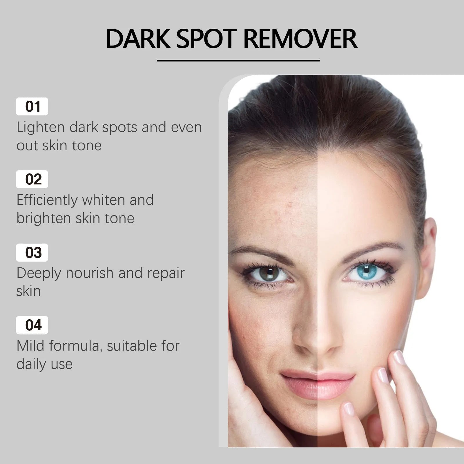 15g facial essence cream jar for skin brightening and hydration with vitamin C and α-arbutin