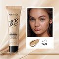 Waterproof sweat-proof BB cream foundation in four colour shades 01 02 03 04 for all skin types