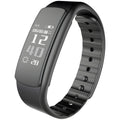 I6 smart sports bracelet with 0.96-inch colour screen and TPU wristband in black or green colours