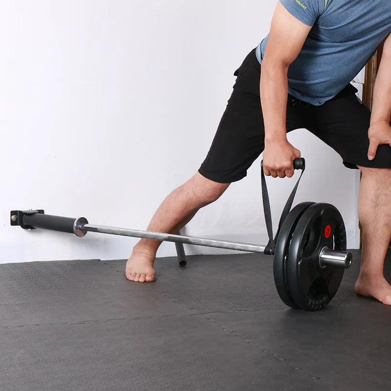 Wall-mounted steel barbell rod storage rack with 25 tube holders