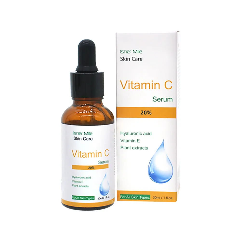 30ml bottle of Vitamin C undiluted serum for facial skincare with brightening and moisturising properties